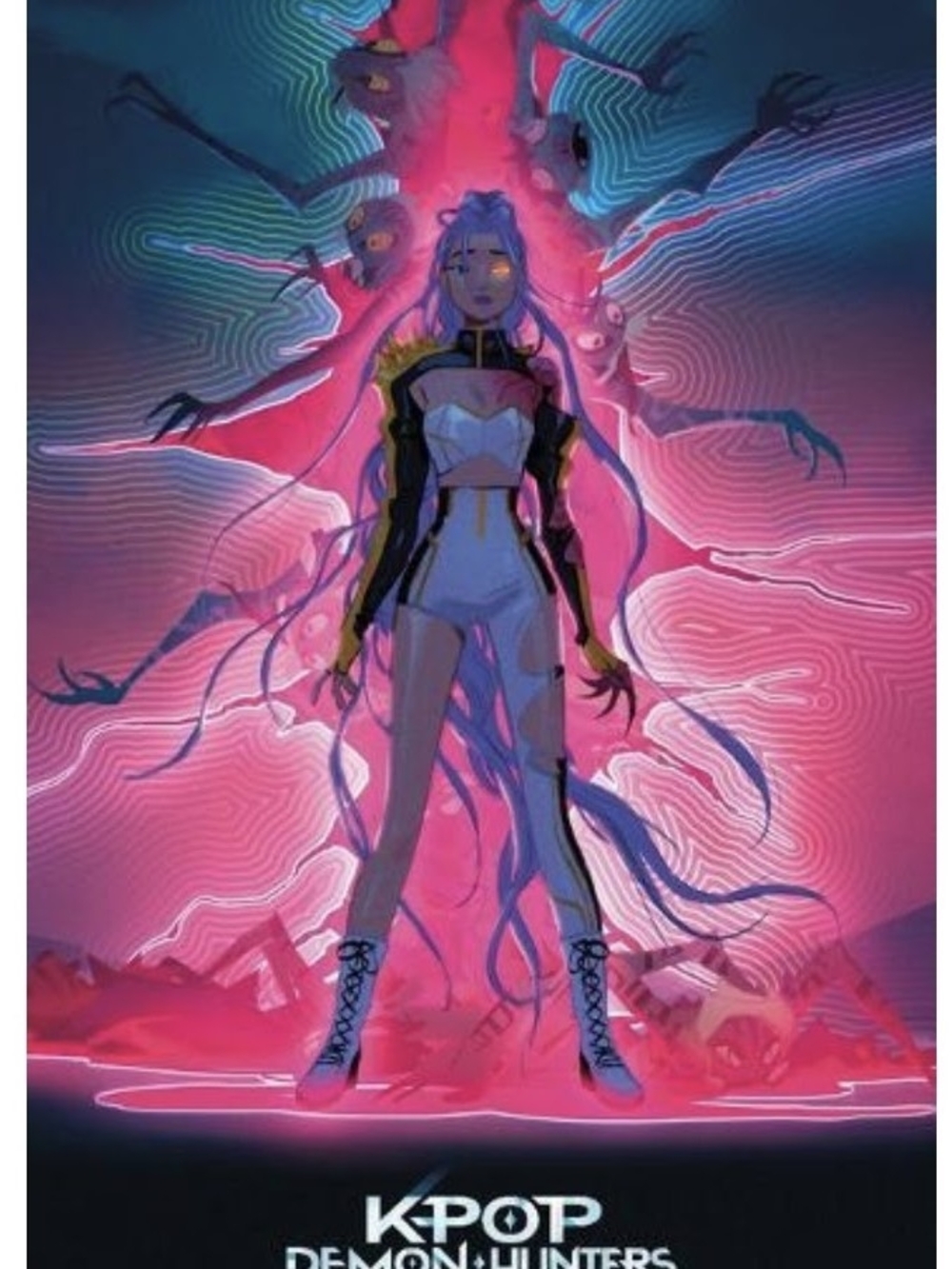 Netflix KPop Demon Hunters (2025) Rumi Dimens / 22" x 34" Poster